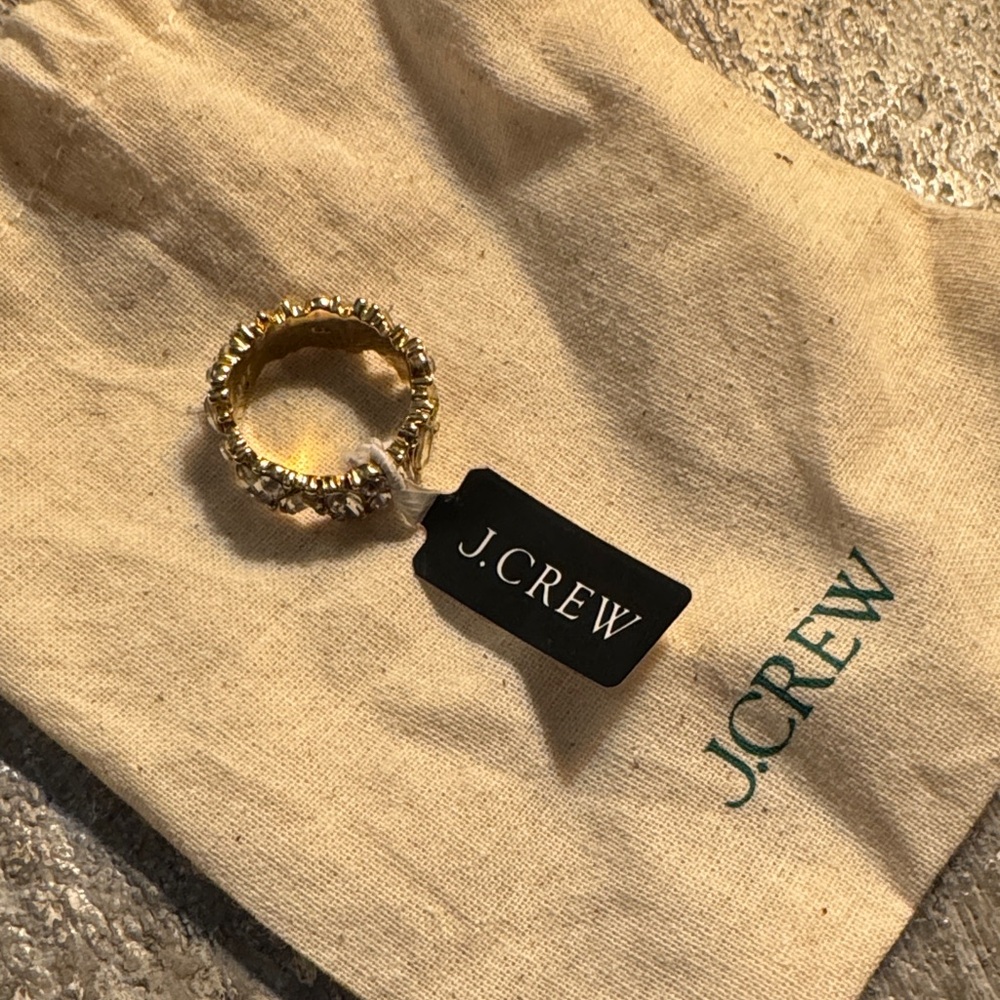 J Crew Cluster Ring NWT